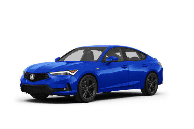 Acura Integra Apex Blue Pearl - Front view Acura Integra Apex Blue Pearl - Front view