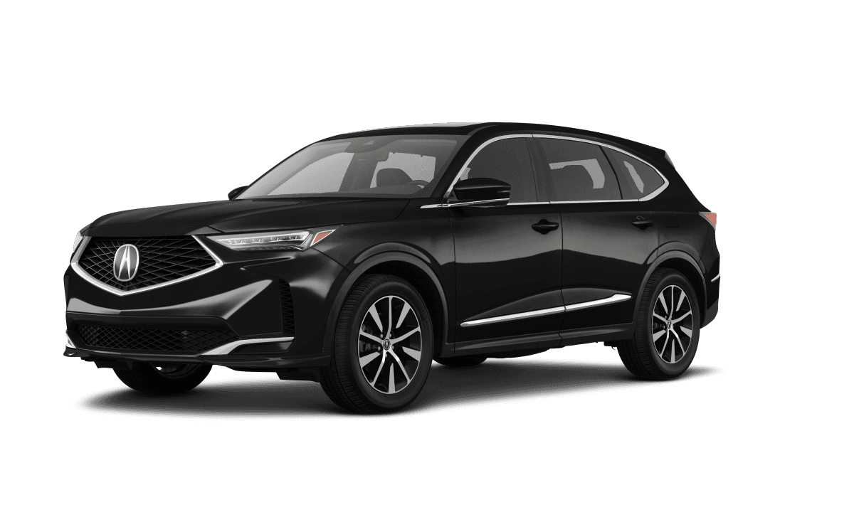 Acura MDX Majestic Black Pearl - Front view Acura MDX Majestic Black Pearl - Front view