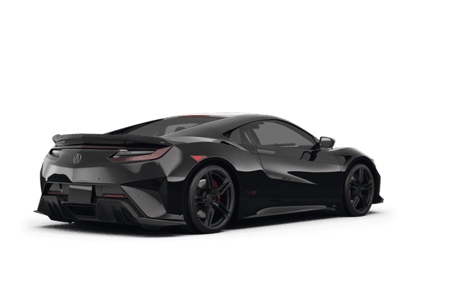 Acura NSX Berlina Black - Back view Acura NSX Berlina Black - Back view