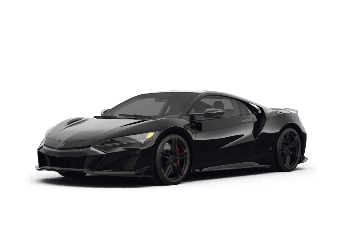 Acura NSX Berlina Black - Front view Acura NSX Berlina Black - Front view