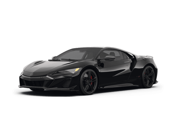 Acura NSX Berlina Black - Front view Acura NSX Berlina Black - Front view