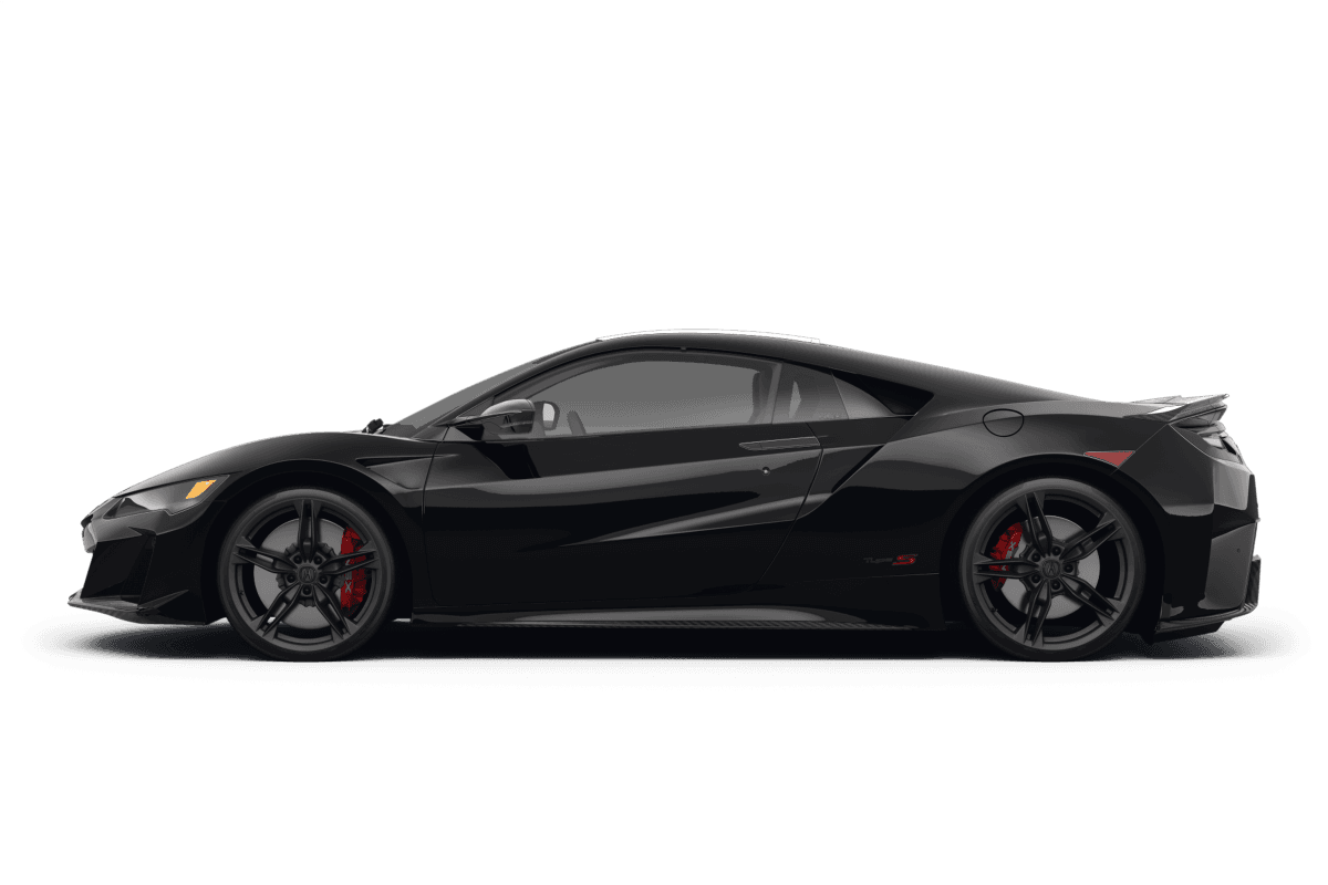 Acura NSX Berlina Black - Side view Acura NSX Berlina Black - Side view