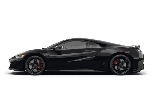 Acura NSX Berlina Black - Side view Acura NSX Berlina Black - Side view