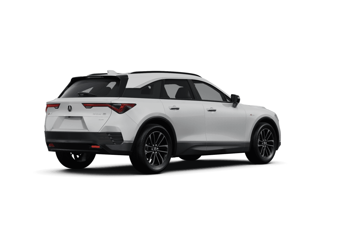 Acura ZDX Snowfall Pearl - Back view Acura ZDX Snowfall Pearl - Back view