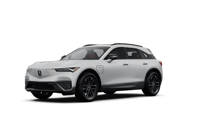 Acura ZDX Snowfall Pearl - Front view Acura ZDX Snowfall Pearl - Front view