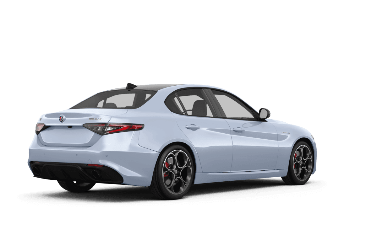 Alfa Romeo Giulia Moonlight Grey Matte - Back view Alfa Romeo Giulia Moonlight Grey Matte - Back view