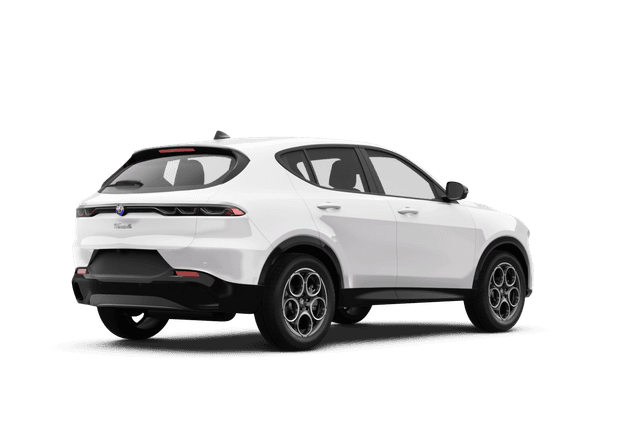 Alfa Romeo Tonale Milano White - Back view Alfa Romeo Tonale Milano White - Back view