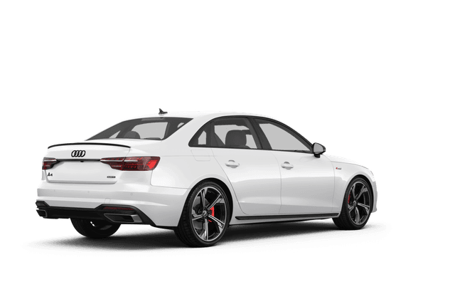 Audi A4 Arkona White - Back view Audi A4 Arkona White - Back view