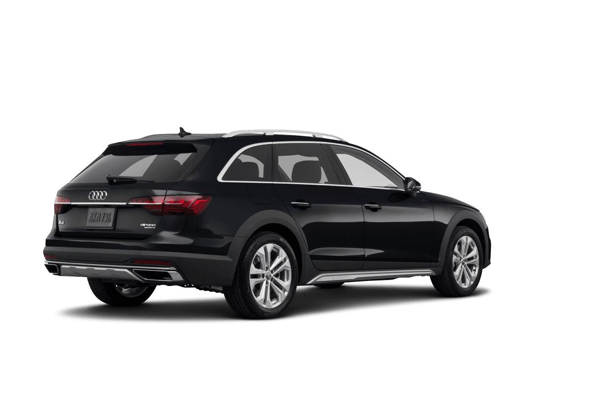 Audi A4 allroad Brilliant Black - Back view Audi A4 allroad Brilliant Black - Back view
