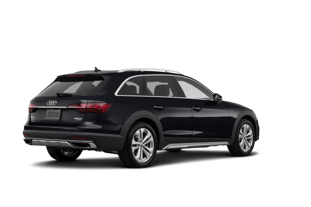 Audi A4 allroad Brilliant Black - Back view Audi A4 allroad Brilliant Black - Back view