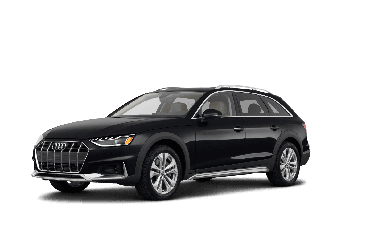 Audi A4 allroad Brilliant Black - Front view Audi A4 allroad Brilliant Black - Front view