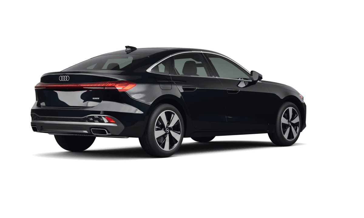 Audi A5 Firmament Blue Metallic - Back view Audi A5 Firmament Blue Metallic - Back view