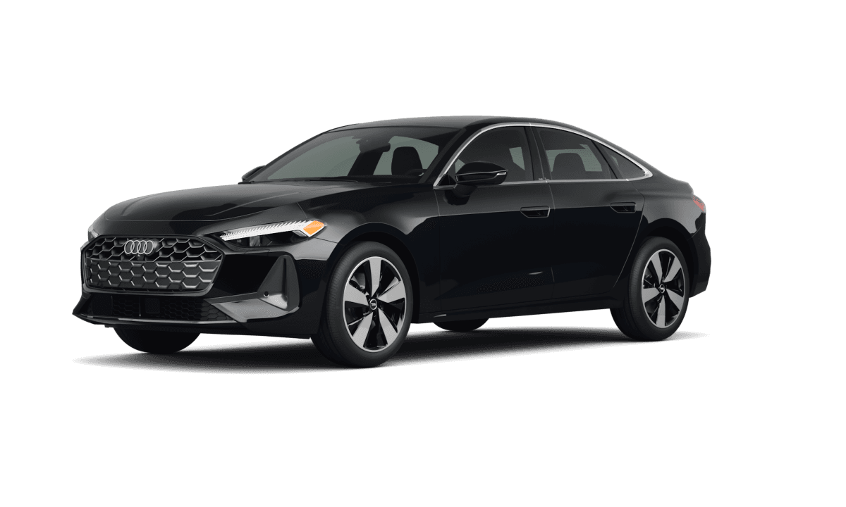 Audi A5 Firmament Blue Metallic - Front view Audi A5 Firmament Blue Metallic - Front view