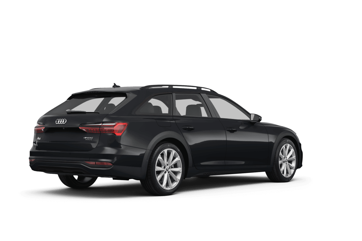 Audi A6 allroad Brilliant Black - Back view Audi A6 allroad Brilliant Black - Back view