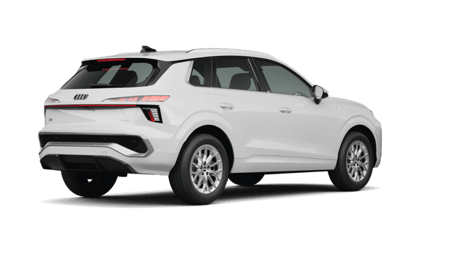 Audi Q3 Arkona White - Back view Audi Q3 Arkona White - Back view