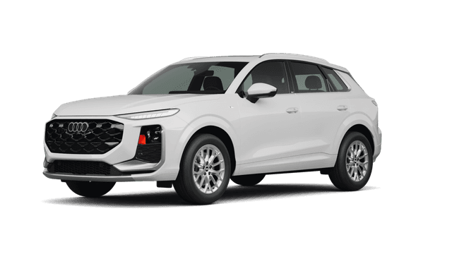 Audi Q3 Arkona White - Front view Audi Q3 Arkona White - Front view