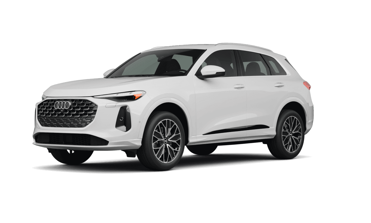 Audi Q5 Glacier White Metallic - Front view Audi Q5 Glacier White Metallic - Front view