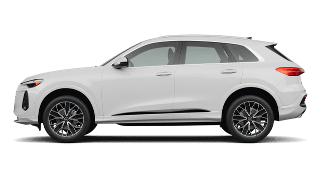 Audi Q5 Glacier White Metallic - Side view Audi Q5 Glacier White Metallic - Side view