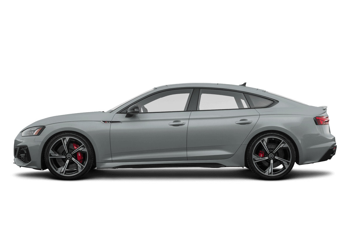 Audi RS 5 Sportback Nardo Gray - Side view Audi RS 5 Sportback Nardo Gray - Side view