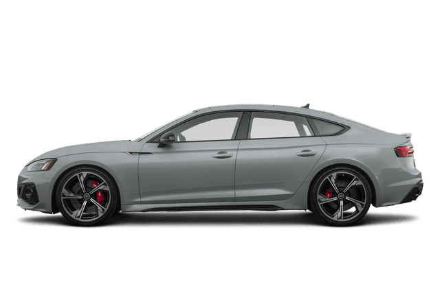 Audi RS 5 Sportback Nardo Gray - Side view Audi RS 5 Sportback Nardo Gray - Side view
