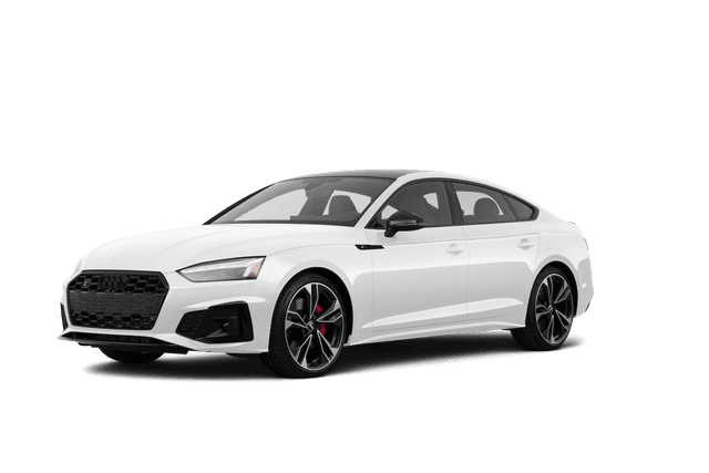 Audi S5 Sportback Arkona White - Front view Audi S5 Sportback Arkona White - Front view