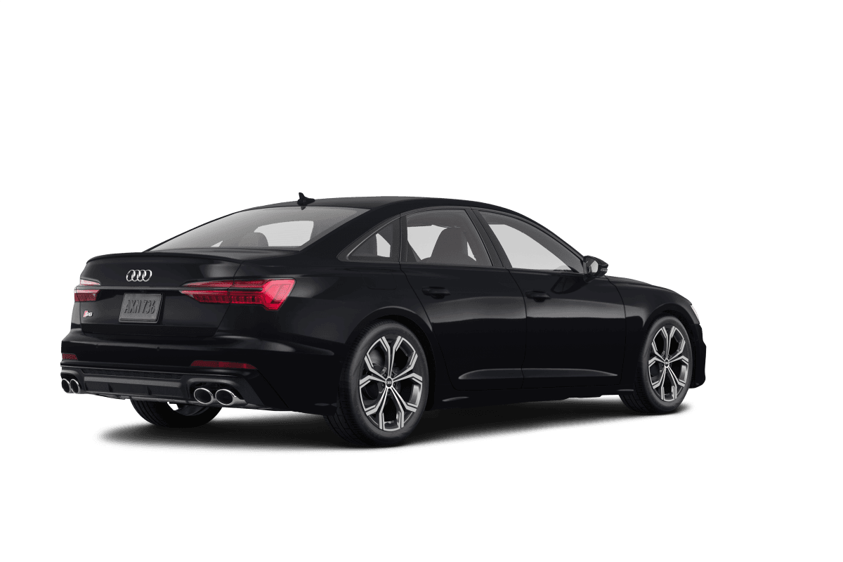 Audi S6 Brilliant Black - Back view Audi S6 Brilliant Black - Back view