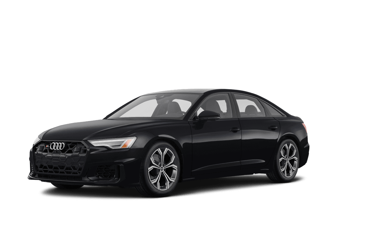 Audi S6 Brilliant Black - Front view Audi S6 Brilliant Black - Front view