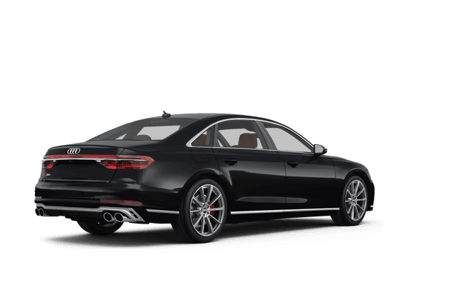 Audi S8 Mythos Black Metallic - Back view Audi S8 Mythos Black Metallic - Back view