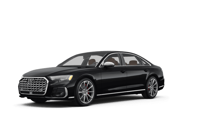 Audi S8 Mythos Black Metallic - Front view Audi S8 Mythos Black Metallic - Front view