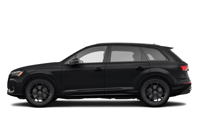 Audi SQ7 Mythos Black Metallic - Side view Audi SQ7 Mythos Black Metallic - Side view