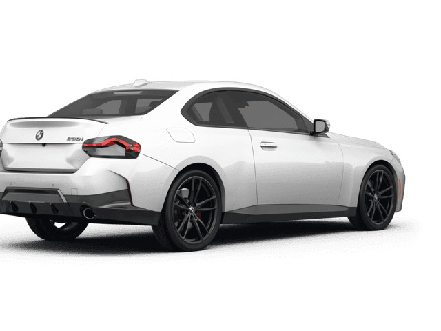 BMW 2 Series Alpine White - Back view BMW 2 Series Alpine White - Back view