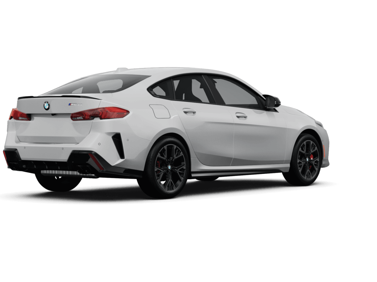 BMW 2 Series Alpine White - Back view BMW 2 Series Alpine White - Back view