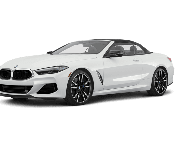 BMW BMW 8 Series Alpine White - Front view BMW BMW 8 Series Alpine White - Front view