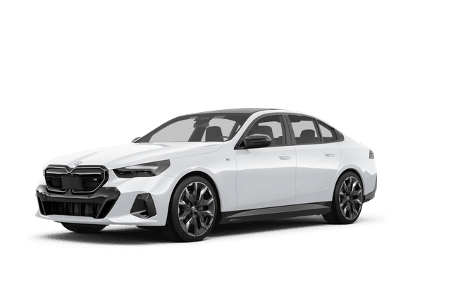 BMW i5 Alpine White - Front view BMW i5 Alpine White - Front view