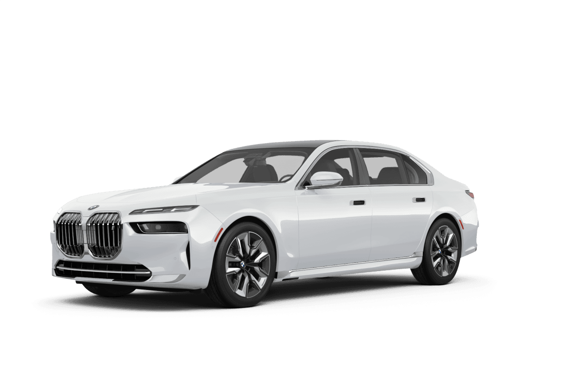 BMW i7 Alpine White - Front view BMW i7 Alpine White - Front view