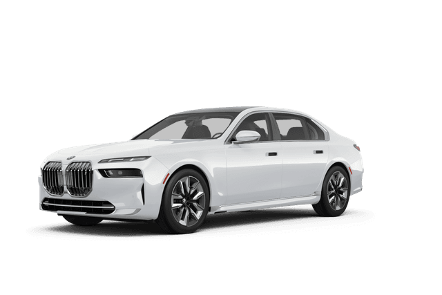 BMW i7 Alpine White - Front view BMW i7 Alpine White - Front view