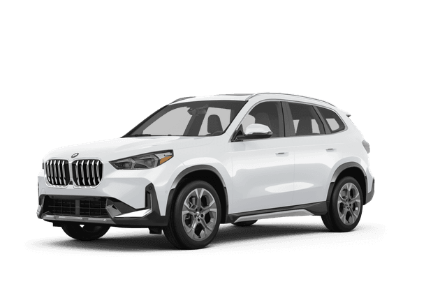 BMW X1 Alpine White - Front view BMW X1 Alpine White - Front view