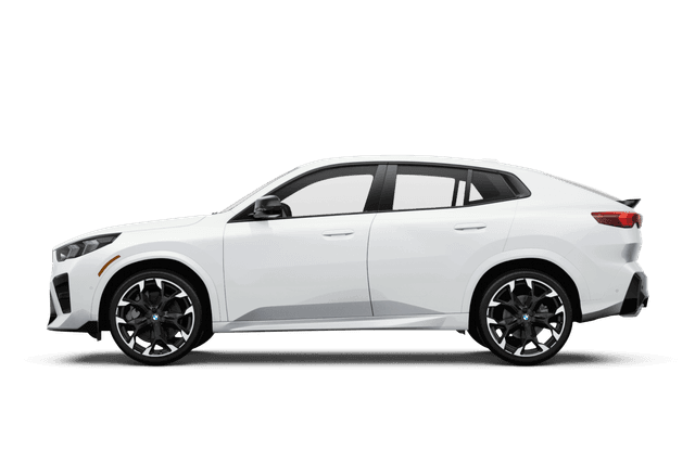 BMW X2 Alpine White - Side view BMW X2 Alpine White - Side view