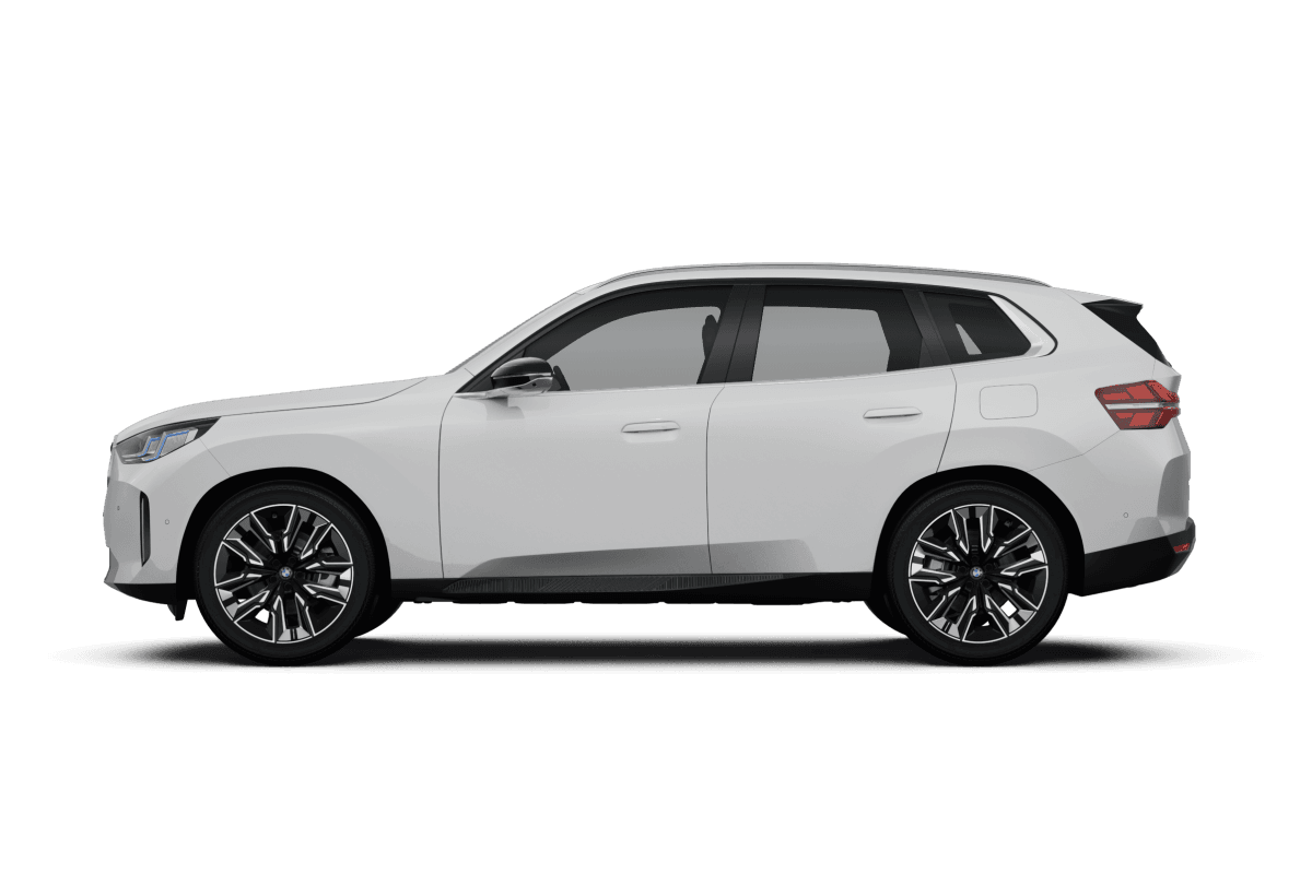 BMW X3 Alpine White - Side view BMW X3 Alpine White - Side view