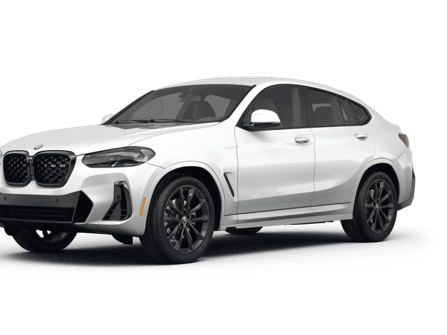 BMW X4 Alpine White - Front view BMW X4 Alpine White - Front view