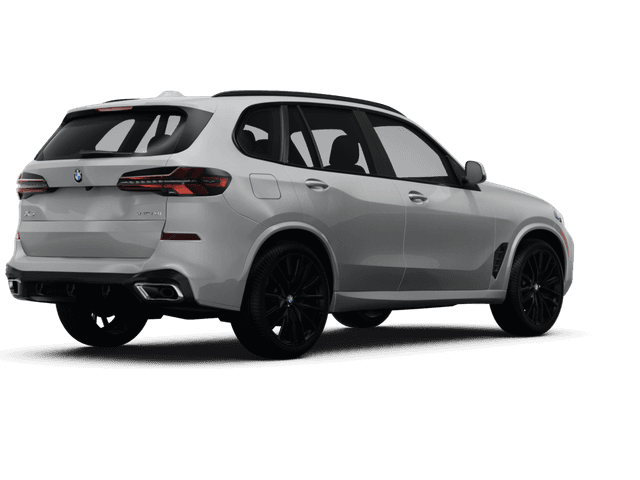 BMW X5 Alpine White - Back view BMW X5 Alpine White - Back view