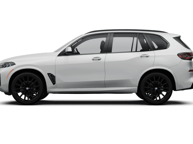 BMW X5 Alpine White - Side view BMW X5 Alpine White - Side view