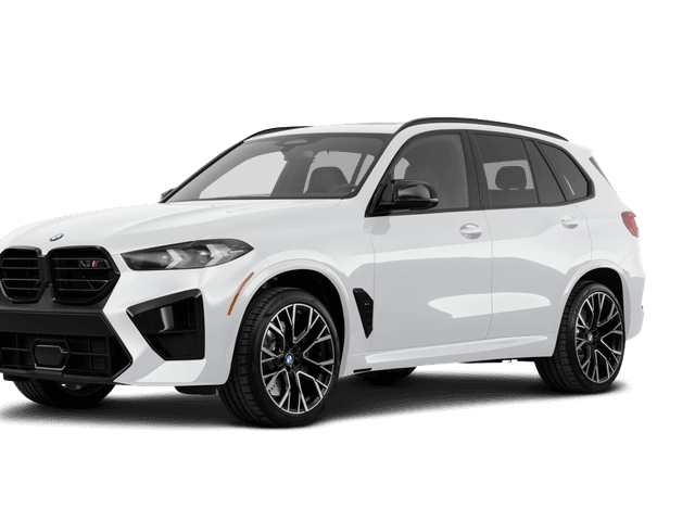 BMW X5 M Alpine White - Front view BMW X5 M Alpine White - Front view