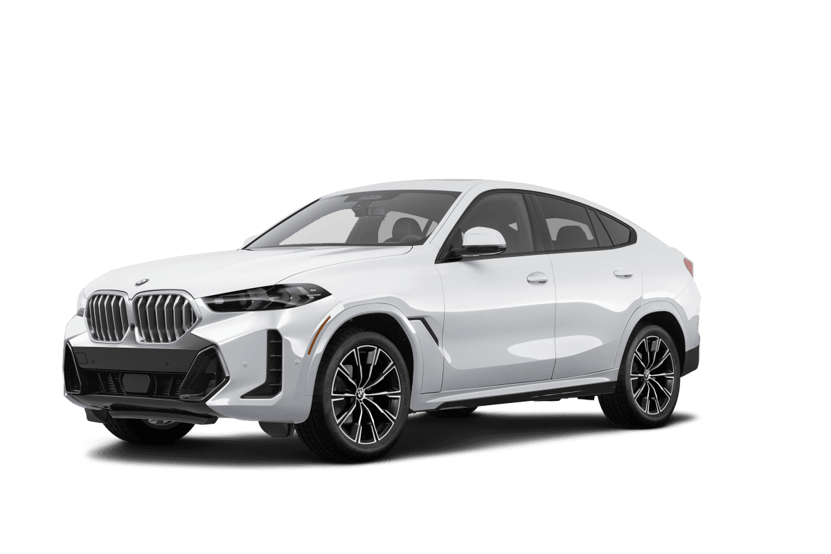 BMW X6 Alpine White - Front view BMW X6 Alpine White - Front view