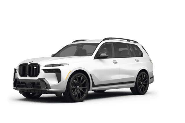 BMW X7 Alpine White - Front view BMW X7 Alpine White - Front view