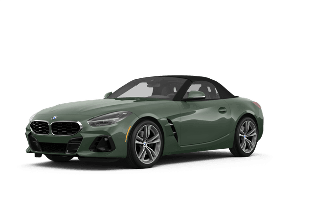 BMW Z4 Frozen Deep Green Metallic - Front view BMW Z4 Frozen Deep Green Metallic - Front view