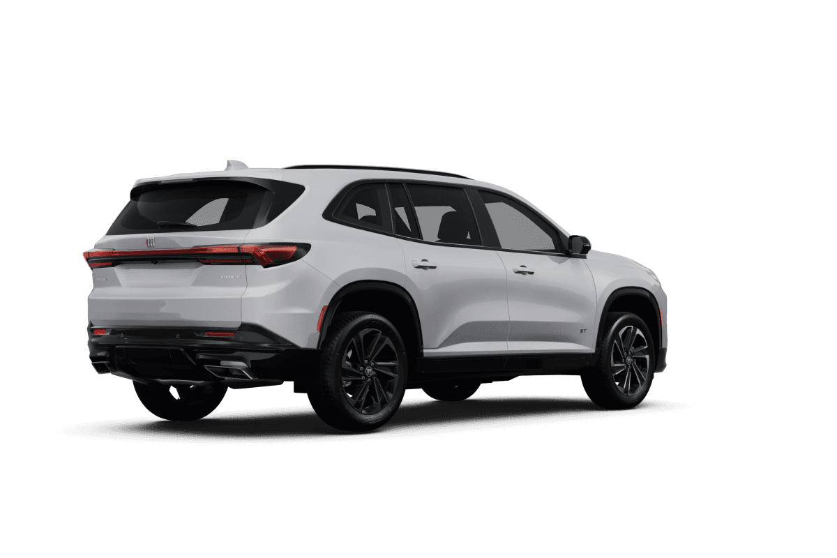 Buick Enclave White Frost Tricoat - Back view Buick Enclave White Frost Tricoat - Back view