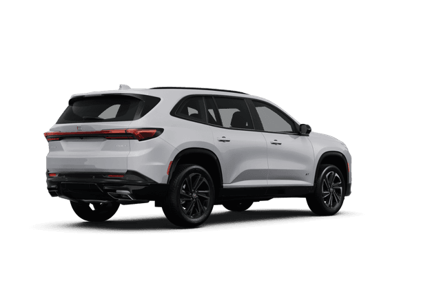 Buick Enclave White Frost Tricoat - Back view Buick Enclave White Frost Tricoat - Back view