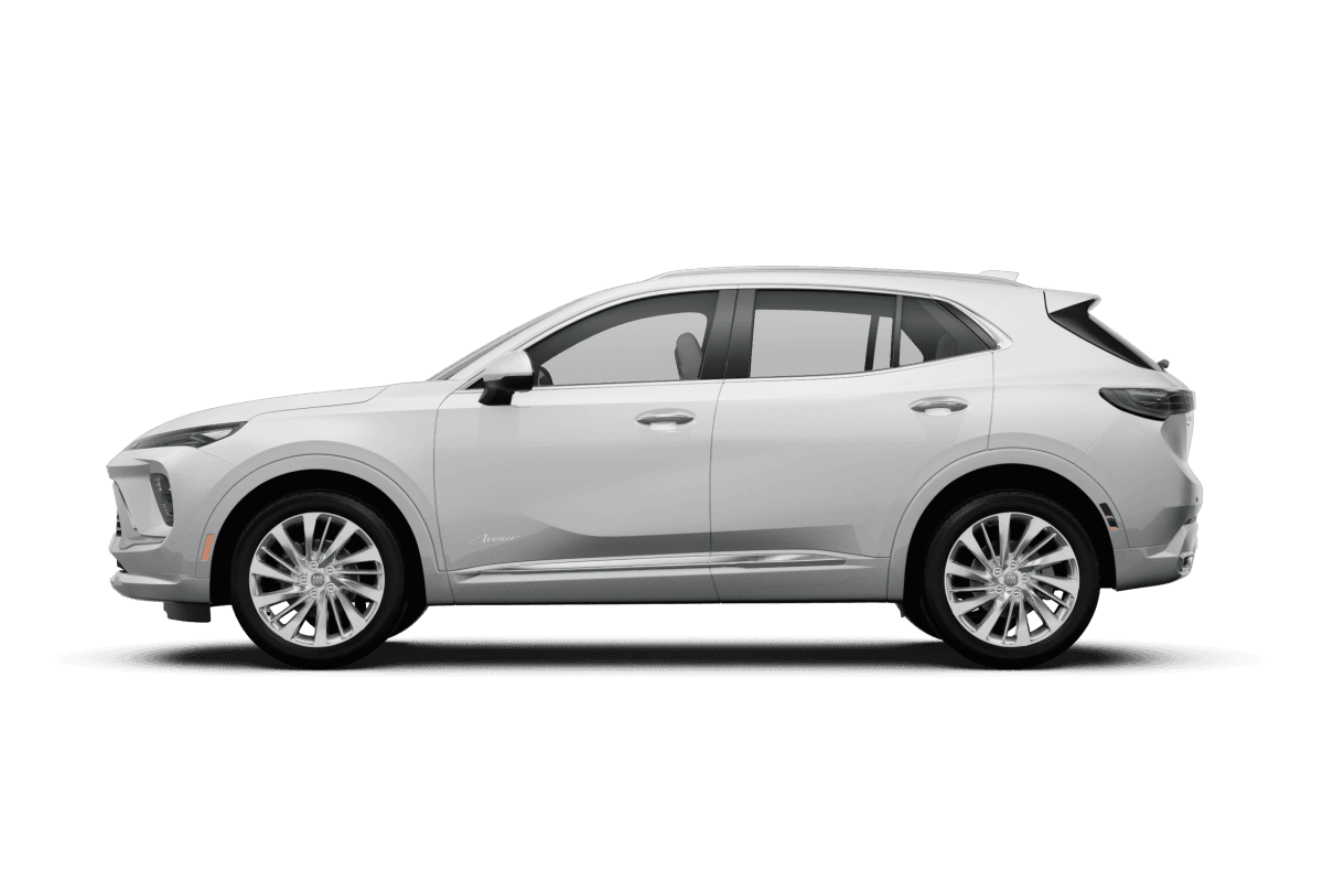 Buick Envision Summit White - Side view Buick Envision Summit White - Side view