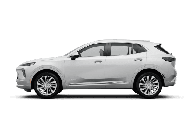 Buick Envision Summit White - Side view Buick Envision Summit White - Side view